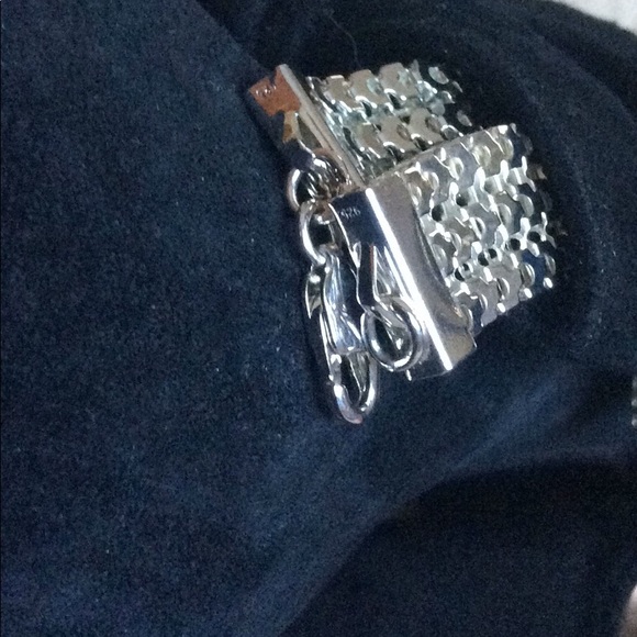 Sterling Silver Mesh Link Bracelet 7.5” - Picture 5 of 8